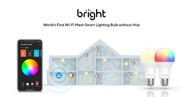 U-tec's Bright, World's First Wi-Fi Mesh Smart Lighting Bulb without Hub, is a Bright Idea for the Home