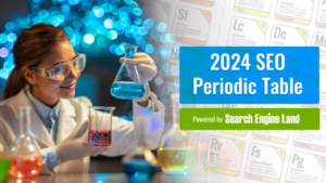 Search Engine Land’s Periodic Table of SEO Elements goes interactive for 2024