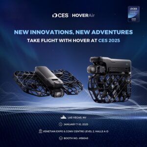 Zero Zero Robotics Introduces Best-Selling HOVERAir X1 Series at CES 2025